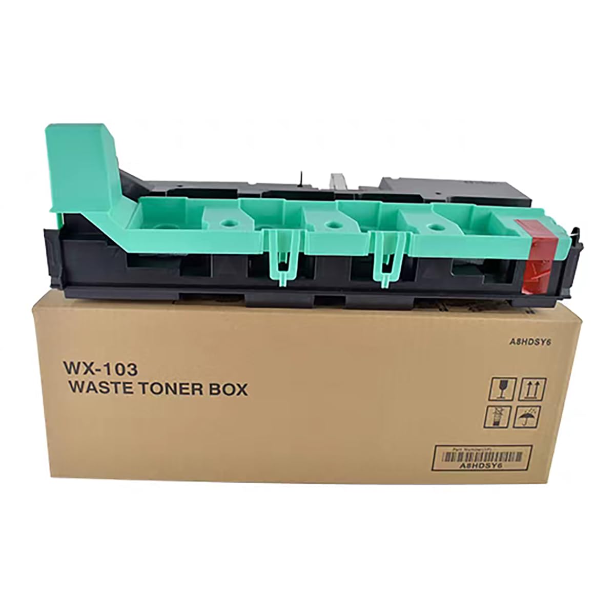 Kompatibler WX-103 WX103 Resttonerbehälter für Konica Minolta Bizhub C224 C284 C364 C258 C308 C368 C454 C554bC458 C558 C658 224e 284e 308 36 4e 368 454e 458 554e Resttonerkartusche / Karton / Flasche