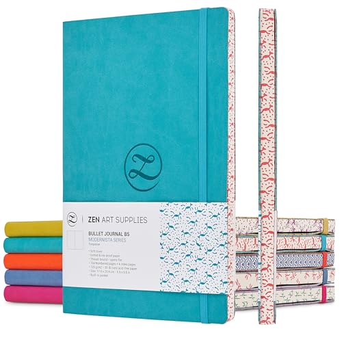 Carnet pointillé B5 papier 120g ZenART pour bullet journal et planification