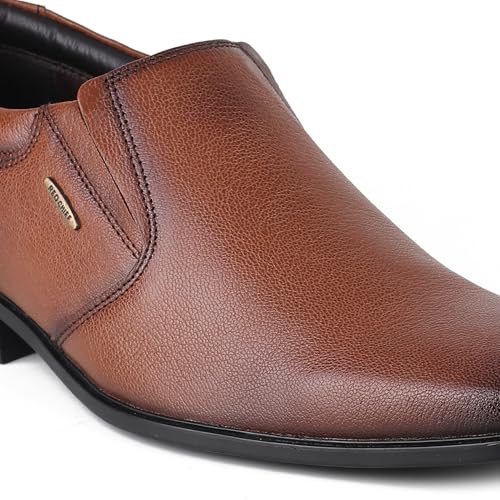 Image of Red Chief Genuine Leather Formal Slip On for Men | Pull-On Shoes for Men | RC3974LR