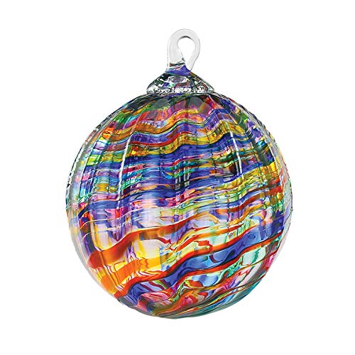 Glass Eye Studio Classic Rainbow Kaleidoscope Ornament