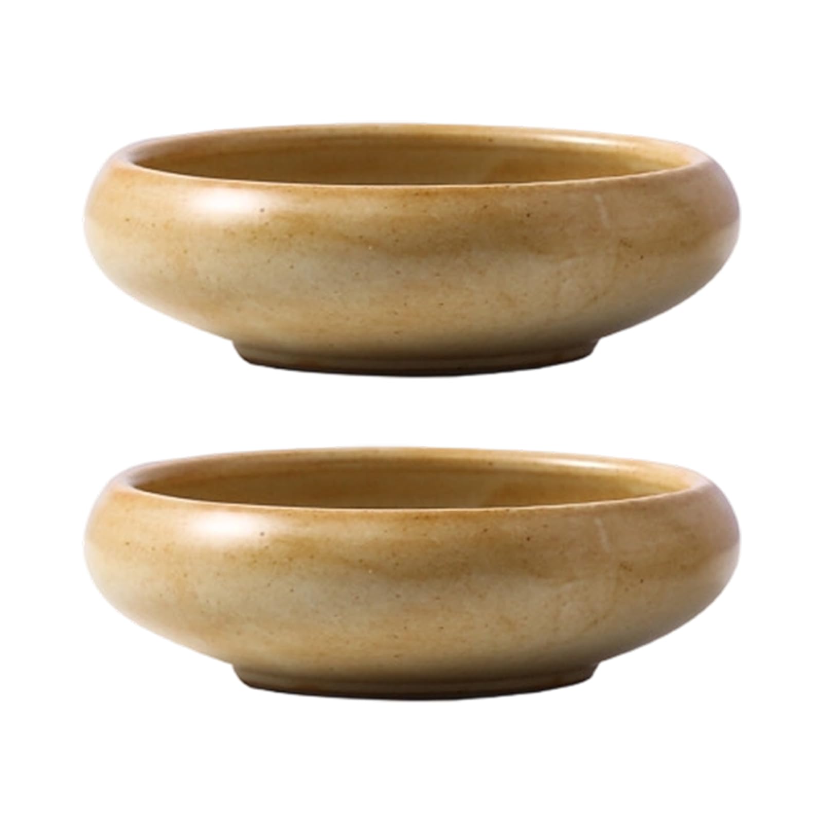 LUCKGONI Japanese Ceramic Appetizer Ideal for Serving Sauces Dessert and Snacks Dishwasher Safe Bowl