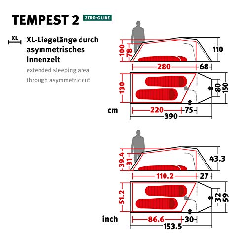 Wechsel Tents Tempest “Zero-G” - Tenda a Tunnel