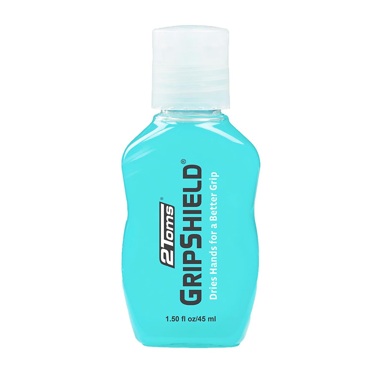 2Toms GripShield Lotion Anti-Transpiration 45 ml – Meilleure Grip pour Sports, Transparent pour Mains Athlètes