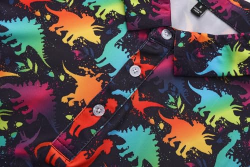 Camisetas polo para hombre de golf, divertidas, de rendimiento, transpirables y secado rápido miniatura 5
