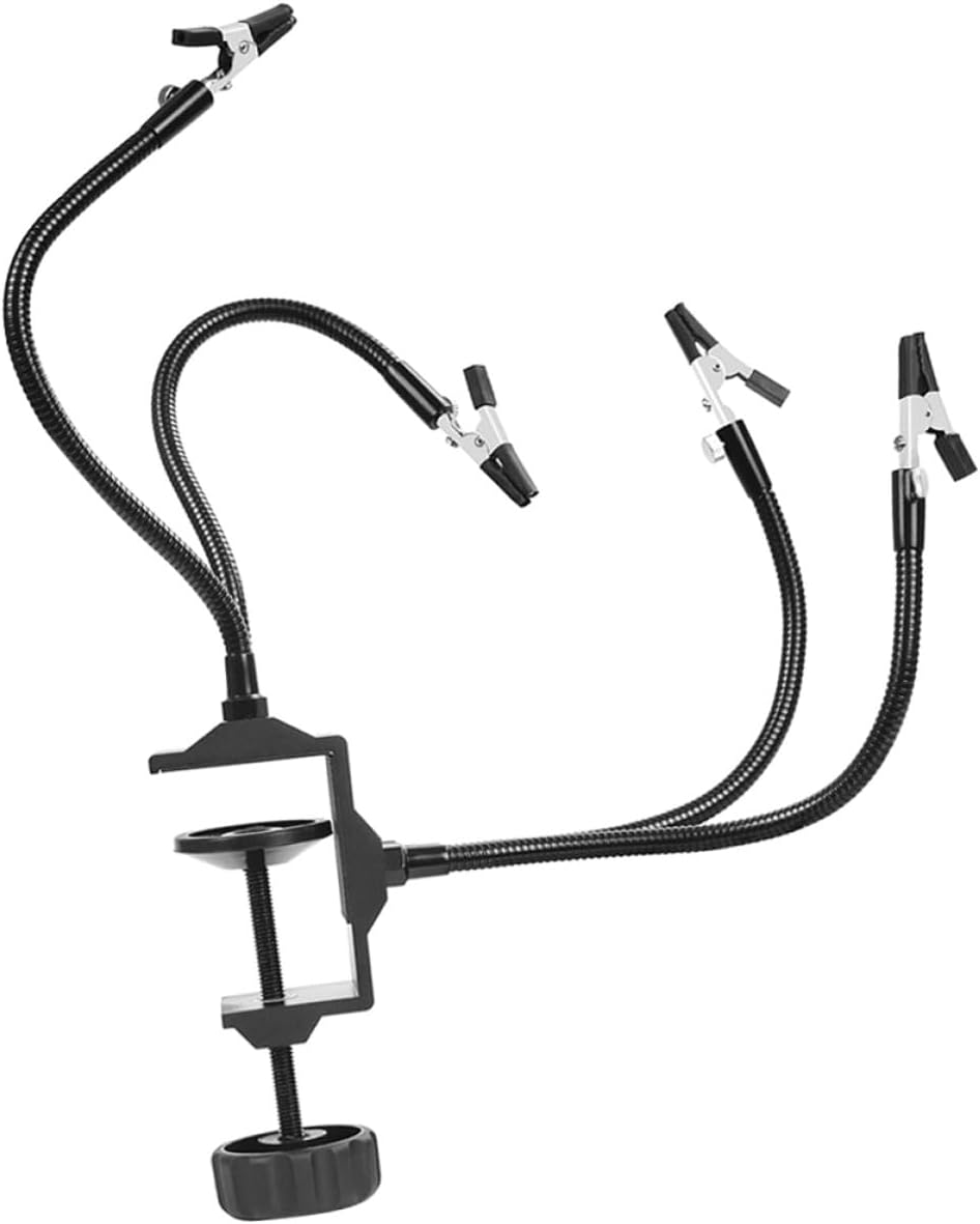 4-claw Aluminum Alloy Soldering Station Multi-function Welding Accessory for Aircraft Models and Electronics Assembly