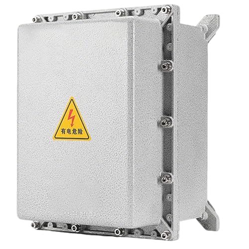 ���O�p�u���[�J�[�{�b�N�X �h�� �d���{�b�N�X ���O ���ȃA���~�j�E�������� IP66 ���t���v���[�g�t��(50x60x20 cm/19.7x23.6x7.9 in)