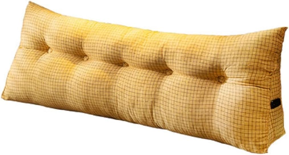 Bedside Cushion Large Backrest Removable and Washable Long Pillow Soft Pack Bedroom Tatami Bed