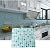 HyFanStr Peel and Stick Backsplash 3D Mosaic Tile Stickers Wall Sticker Home Decor for Kitchen Bathroom 9.26" x 9.26"(Pack of 4)