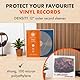 50x 12 Vinyl LP Schallplatten Hüllen | DENSITY Schutzhüllen Polyethylen für 1-3 Gatefold LPs | Premium-Qualität 100 Mikron | UV-Beständig | 323mm x 327mm | Vinyl Cover Sleeves