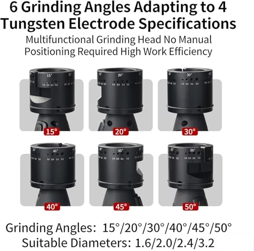 Meuleuse à électrodes en tungstène pour corriger instantanément vos pointes TIG contaminées - 5