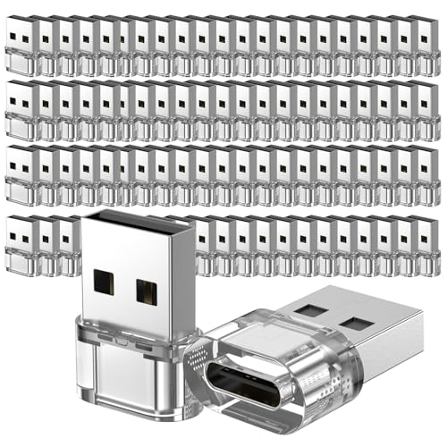USB A - USB�N���A�A�_�v�^�[ 1000�p�b�N USB C ���X - �I�X�[�d��R���o�[�^�[ Apple Watch Ultra iWatch 8 7�AiPhone16 15 14 13 Pro Max Plus�AiPad 9 10 Air 5 