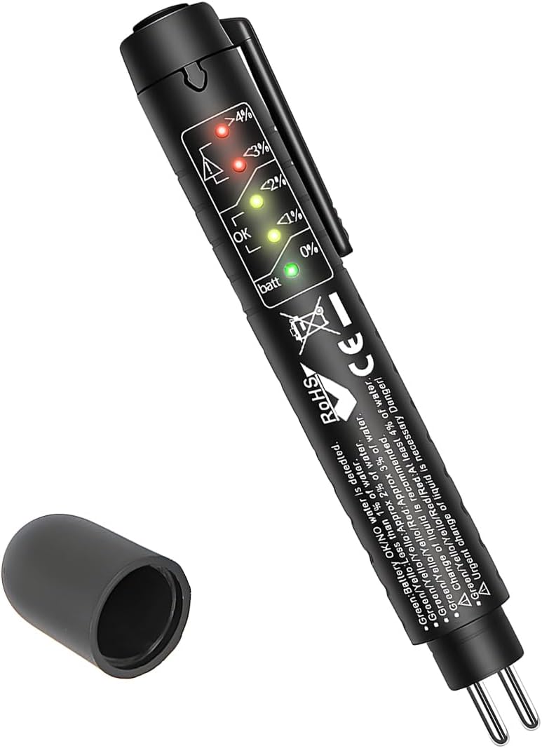 BESULEN Brake Fluid Liquid Tester, Auto Brake Diagnostic