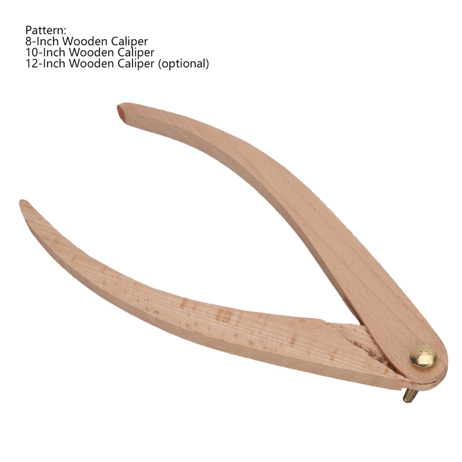Pottery Tools Pinza per Misurazione in Legno Strumento per la misurazione della distanza di posizionamento del righello in legno con calibro Calibro in Legno da 20,3 cm Blu