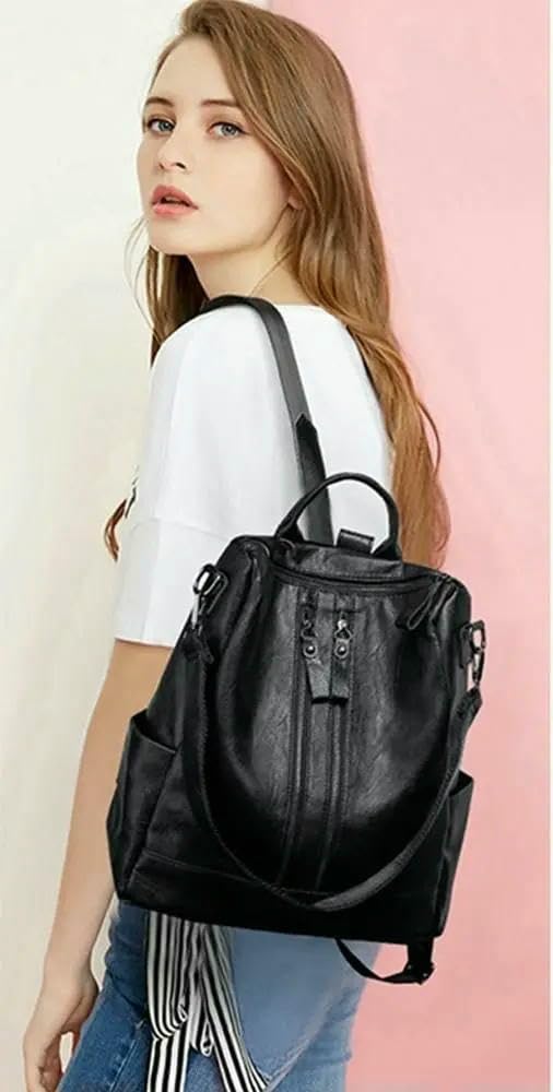 Rucksäcke Für Damen Schule Casual Multifunktionstasche Frauen Weiche College -Tasche Große Umhängetaschen Mit Großer Kapazität