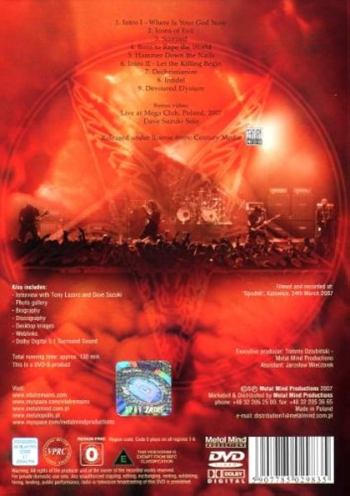 その他 Evil Death Live [DVD] Amazon.com: Evil Death Live : Dave Suzuki, Tony Lazaro