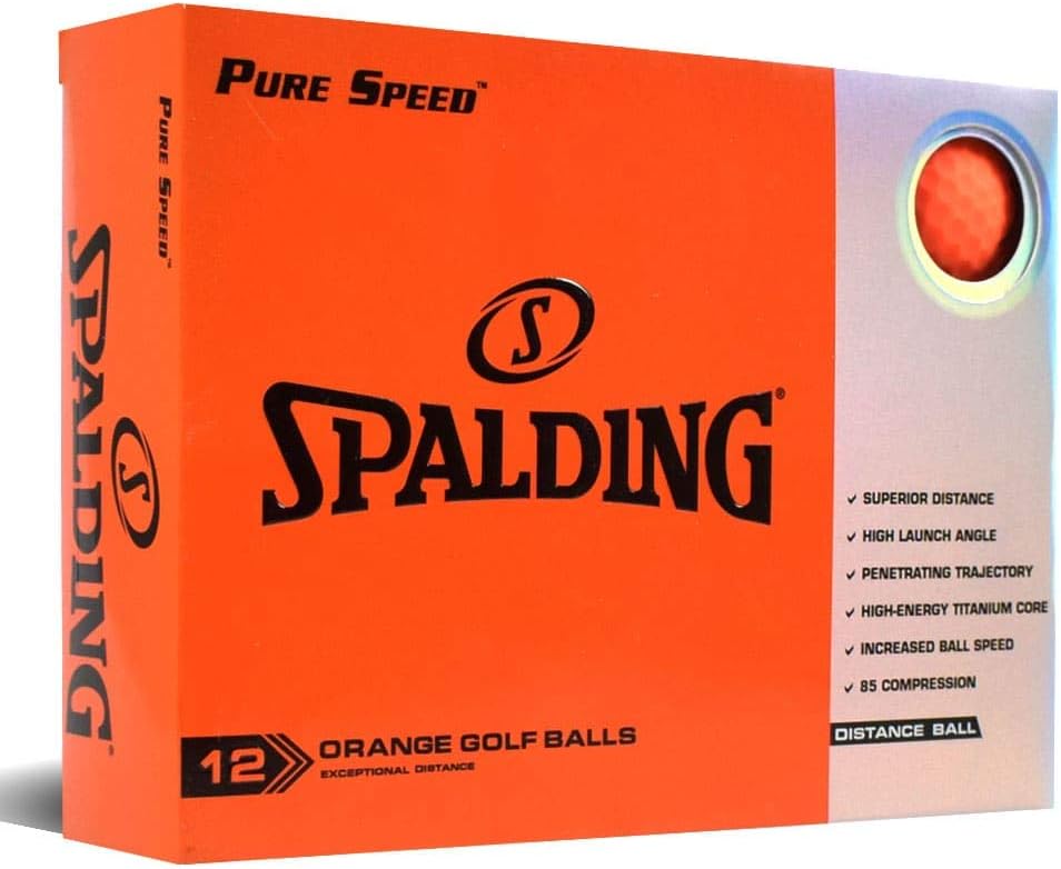 SpaldingPure Speed 12 Ball Pack - Orange
