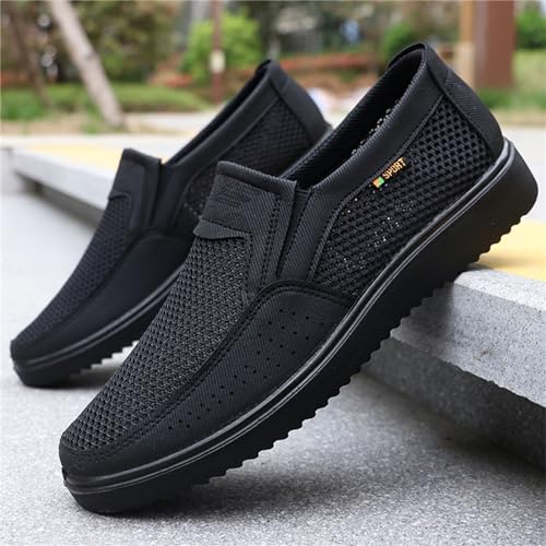 Mens Mesh Loafer Casual Shoes Comfort Lightweight Breathable Driving Sport Travel Walking Shoes for Adult Male3