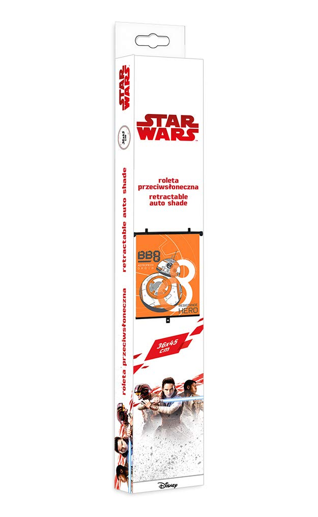 SEVEN POLSKA 9320 Disney Retractable Auto Shade BB8 Star