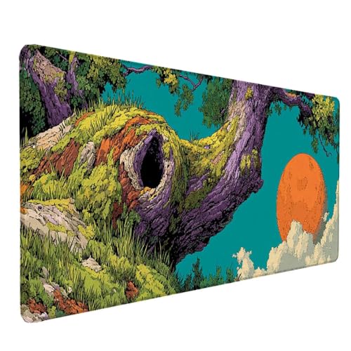 Tapis de souris XXL antidérapant pour protéger le bureau et stabiliser le PC