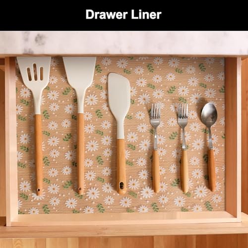 Image of 2 Roll (45cm X 125cm) Kitchen Mats for Shelves Shelf Drawer Liners Wardrobe Cupboard Anti-Slip Super Strong Eva Bathroom Cabinet Placemat Sheets Fridge Table Transparent Sheet Roll Cloth