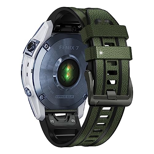 [JUSUTEK] lC GARMINp v+VRrvoh rWlXX^C Iȉ X}[gEHb` QuickFit 22mm/26mm voh Svrvoh xg for GARMIN(K[~) FenixC