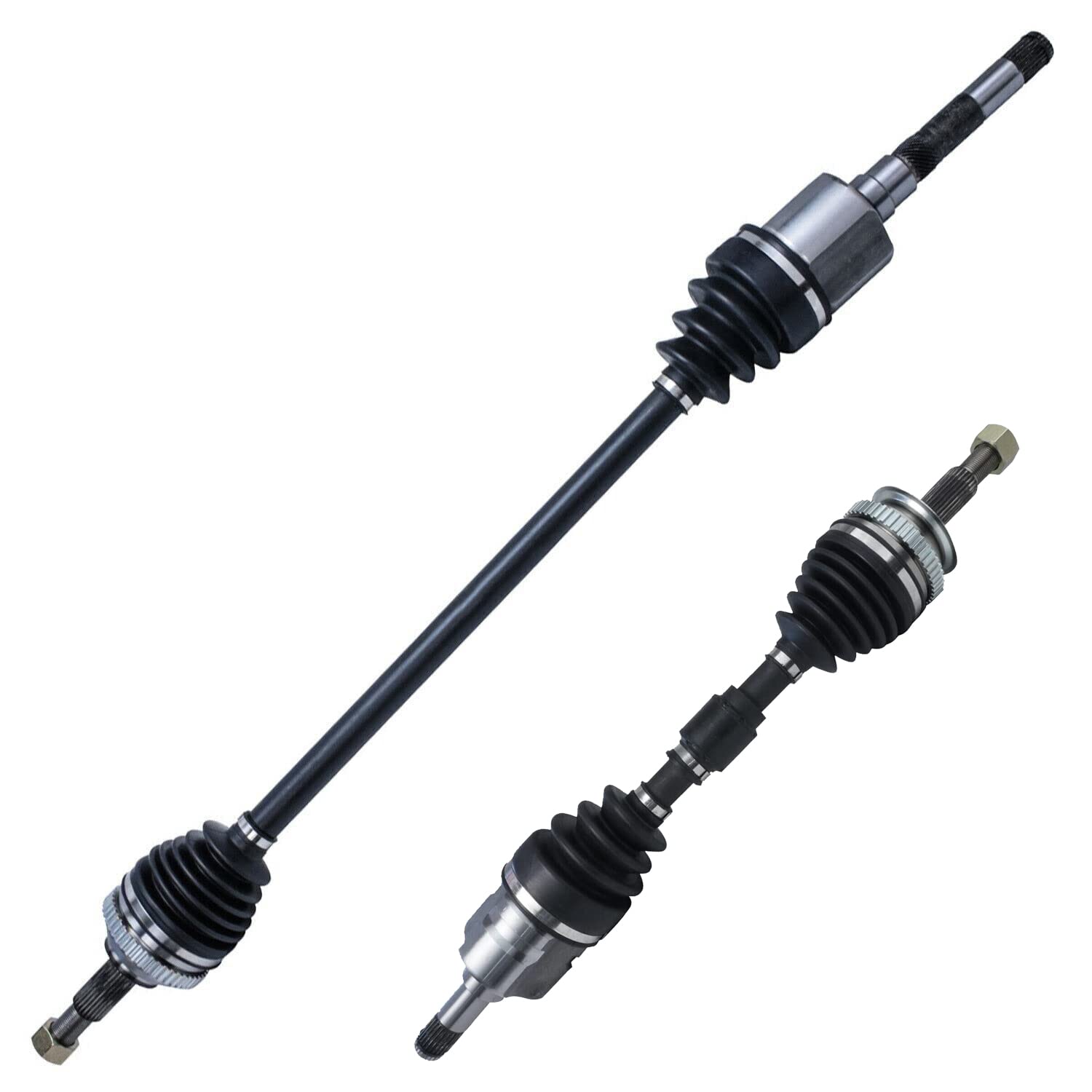 Detroit Axle - FWD Pair Front CV Axles for 2003-2007 Dodge Grand Caravan