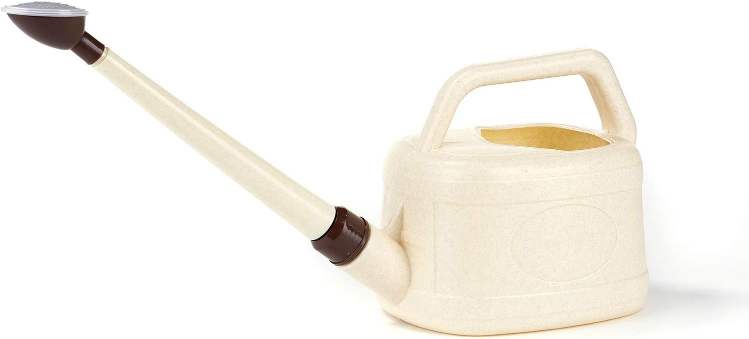 Regadera para Bonsais de Plástico de 3 litros de Capacidad, Ideal para regar bonsais, Plantas, jardín. Regadera de Poco Peso, Ligera y de Lluvia Fina.
