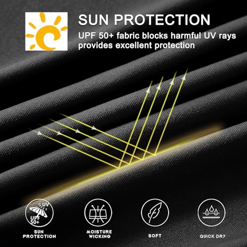 Mens Rashguard Swim Shirt Short Sleeve UPF 50 Sun Protection Shirt SPF Water Shirt4