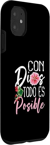 Miniatura 3 de Funda española para iPhone 11 Church Youth Con Dios Todo es Posible Christian