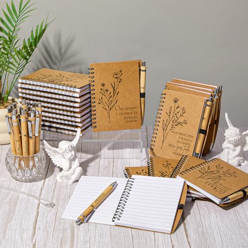 Carnets à spirales en papier kraft Kosiz contre la perte des notes d'église - 6