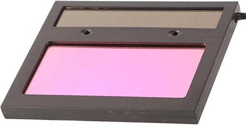 Miniatura 8 de Casco de soldadura con energía solar, filtro horizontal de oscurecimiento automático, vista clara, filtro de automatización TX500C, gafas para ojos,