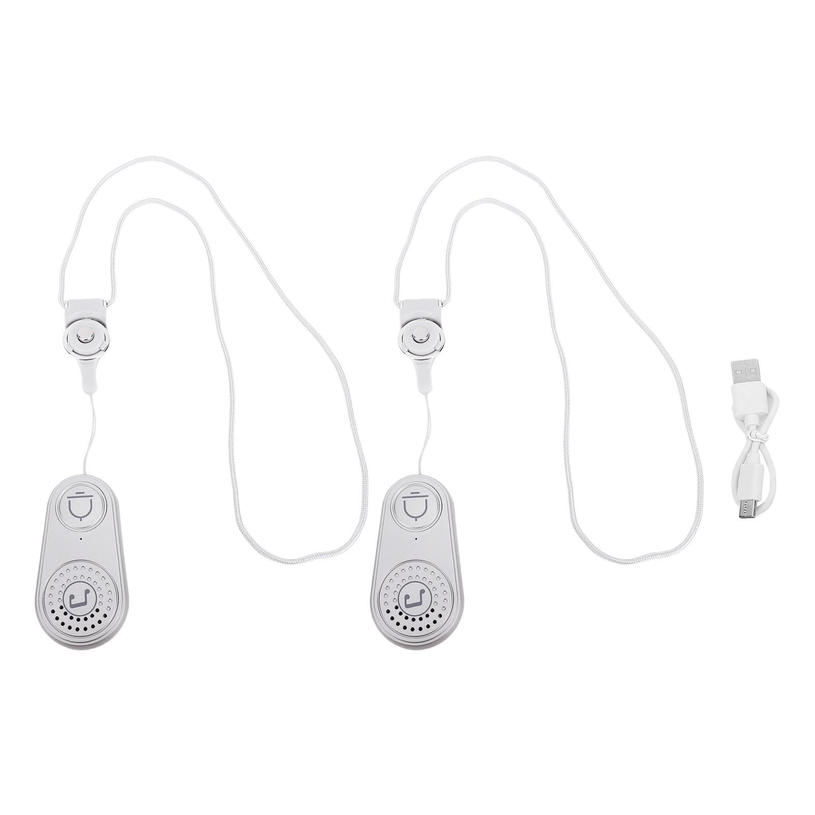Interphone sans fil autonomie 40 jours avec alarme d'urgence 105 dB portable Luocute