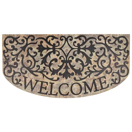 MTOUOCK Large 43"x 22" Heavy Duty Welcome Mats Outdoor with