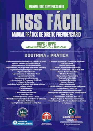 INSS Fácil - Manual Prático de Direito Previdenciário 14Ed.2025