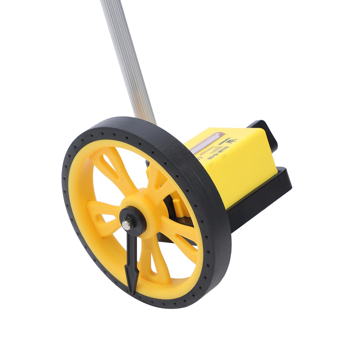 TOPWAY Roue de Mesure de Distance 99999,9 m avec Poignée Télescopique en Alliage d'Aluminium, Roue de 159 mm de Diamètre et Sac de Rangement, pour Géomètres Routes et Terres