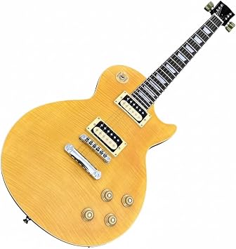 Electric Guitar 60s Style Honeyburst Single Cutaway Solid Mahogany Body with Humbucker