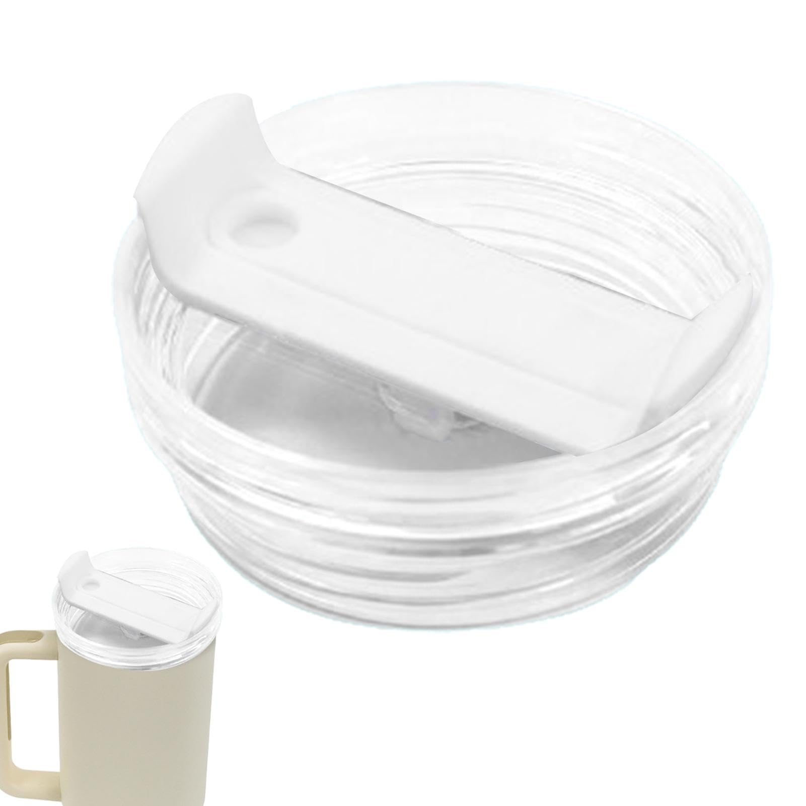 Tumbler Lids Replacement for 40oz Tumbler,40oz Portable Tumbler Lids Replacement - Travel Accessories, Leakproof Drinking Cups Lids for Outdoor, Hiking, Traveling. Fishing, Gym
