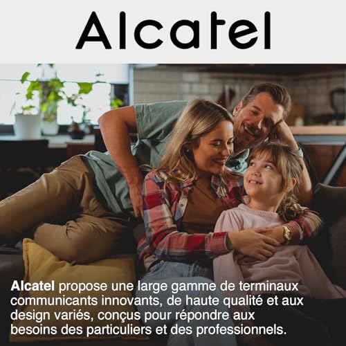 Téléphone fixe sans fil blocage appels indésirables Alcatel E260 - 6