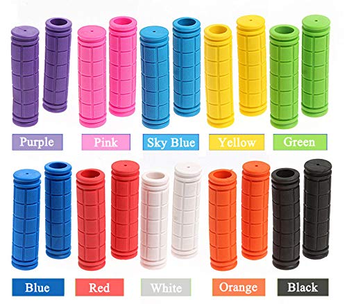 Bike Handle Grips with Tassel Streamers for Girls Boys and Red & Streamers - Picture 61 of 66
