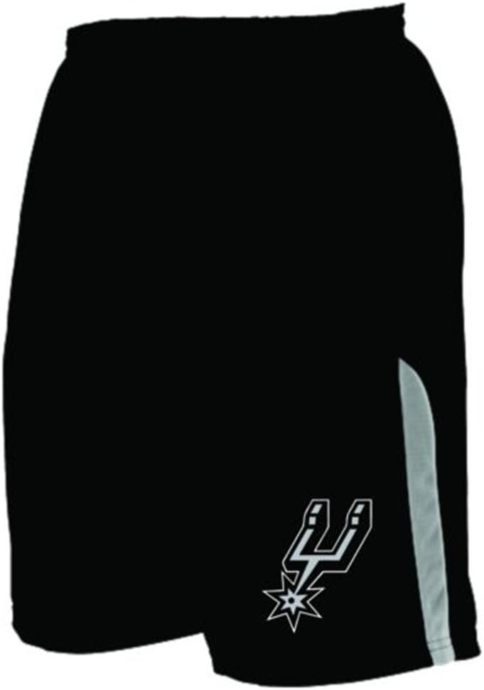 A205LA - Logo'd NBA Shorts Adu - 2XL - BK/WH/SA