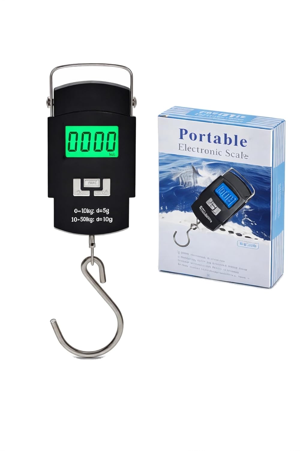 Vaachi Creations 50Kg Digital Luggage Weighing Scale with LCD Backlight | Portable Electronic Hanging Hook Weight Machine for Travel, Home, Kitchen & Parcel | Heavy Duty Stainless Steel Hook-image-23