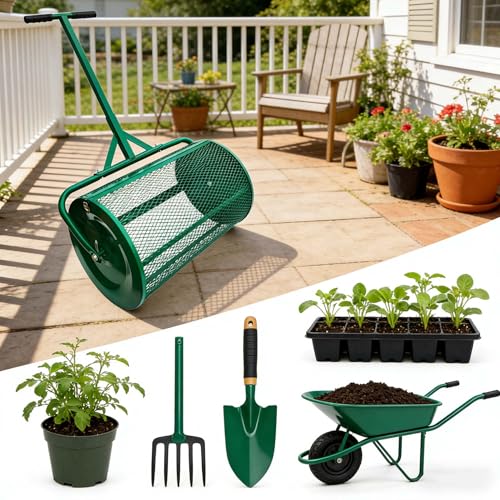 Dispersor de Compost 24 in con Manija Ajustable Acero miniatura 3