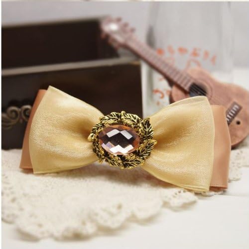 My Colour 100% Handmade Ribbons autumn memories bow hair accessories Hair Clip