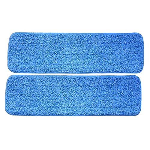 Refill Pads For The Microfiber Swivel Mop & Perfect Pads Maintain A Sterile Streak Free Shine Hypoallergenic (2pack)