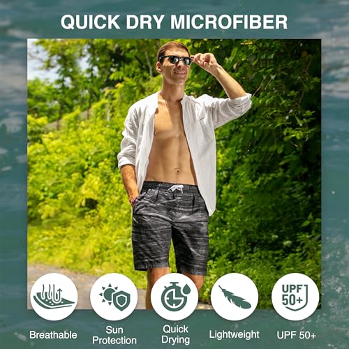 Kanu Surf Bellaire Men's Swim Trunks Quick-Dry Swim Shorts Men, 9" Inseam (Regular & Extended Sizes)2