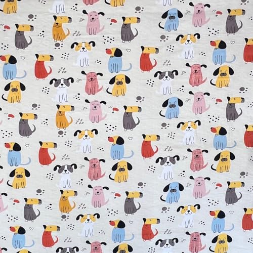 Image of Weave & Decor Kids Fitted bedsheets Single Bed 36x78x6 inch with Pillow Cover 20x30 inch, Breathable Soft Fabric, for Single Mattress