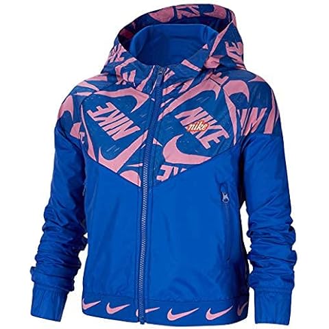 Chaqueta NIKE CJ7426-433 Hyper Blue/Magic Flamingo para niña talla M Cover