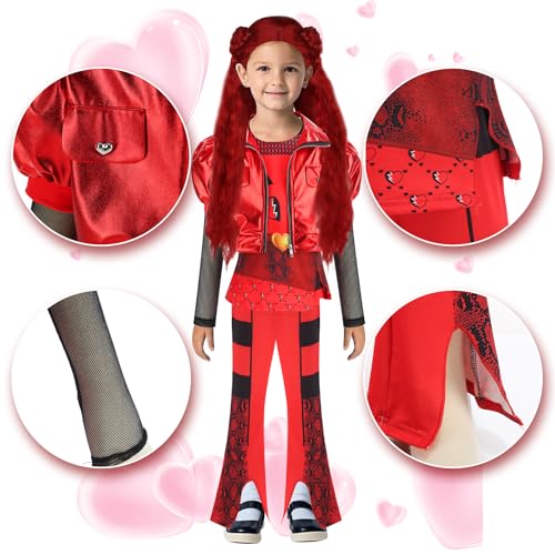 Disfraz Rise of Red Girls para Niñas 4-14 años miniatura 5