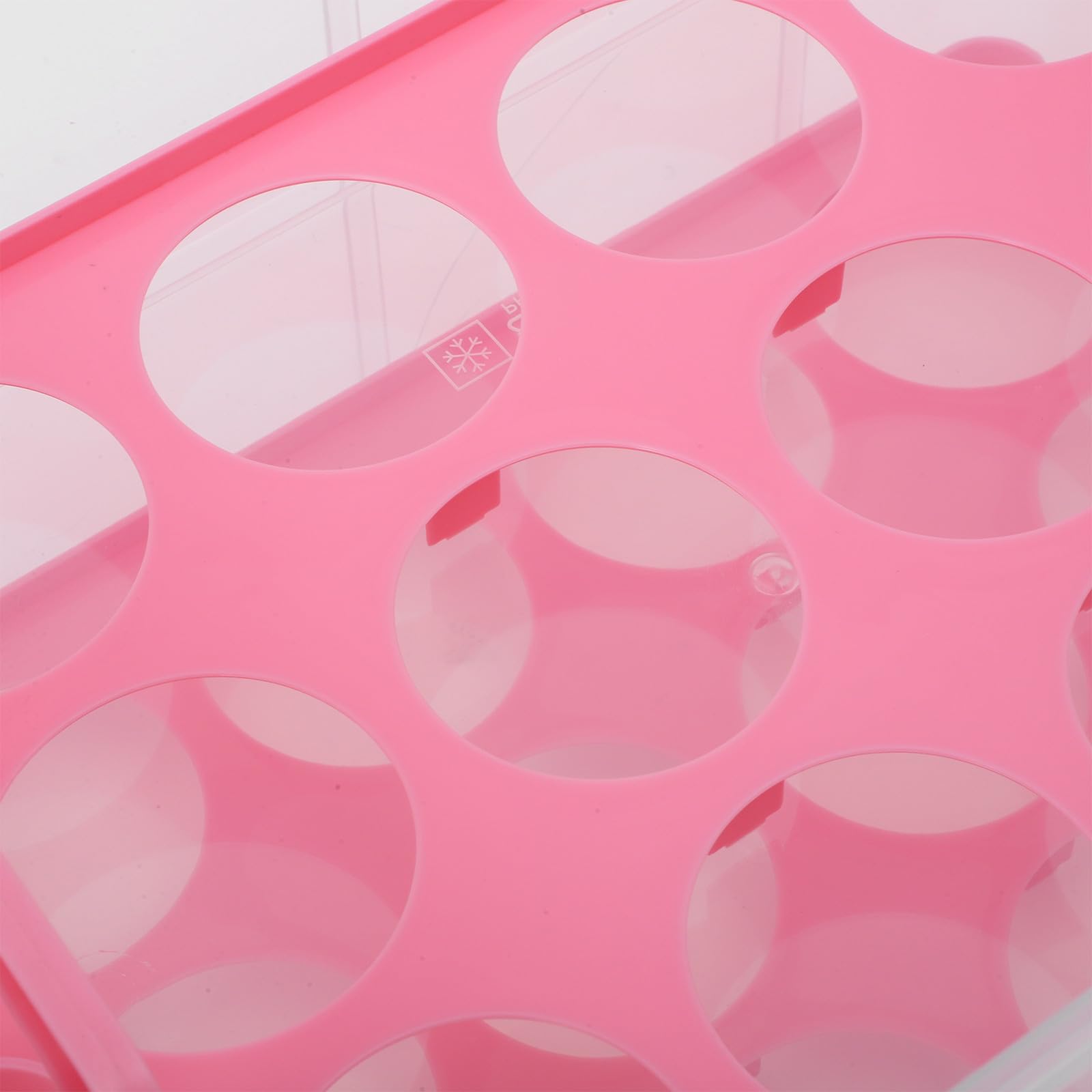 UKCOCO Cake Box Porta Torte Riutilizzabile in Pp Rosa, Contenitore per Torte e Dessert Maniglia, per Ambienti Professionali e Occasioni Speciali