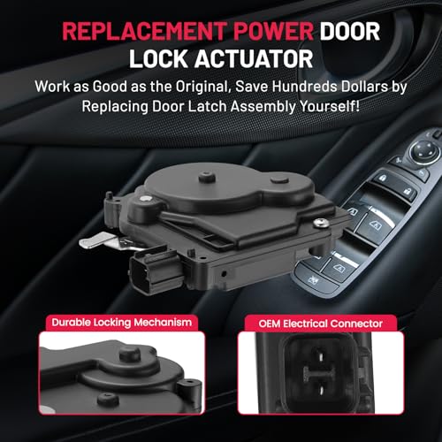 Image of SYERAL Right Passenger Side Power Sliding Door Lock Latch Actuator Compatible with Honda Odyssey 2005 2006 2007 2008 2009 2010, V6 3.5L Mini Van Replaces SKDLA388 DLA388 8D1388 SM2068 72623-SHJ-A21